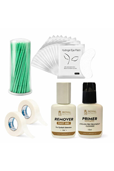 Royal Beauty Pachet Profesional pentru Extensii de Gene – Pregătire și Îndepă...