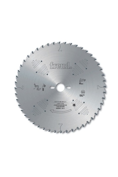 Freud Λεπίδα κυκλικού πριονιού LG2C με επιμετάλλωση CMS για εγκάρσια κοπή μασ...