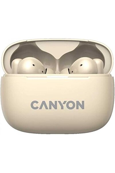 CANYON سماعات أذن لاسلكية حقيقية بتقنية بلوتوث CNS-TWS10BG مع علبة شحن، تحكم ...