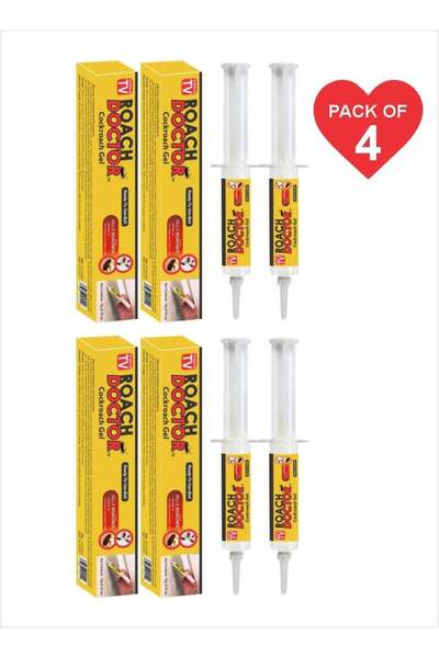 Roach Doctor حقنة جل طُعم للصراصير - أفضل مُبيد للصراصير لنتائج سريعة ودائمة ...