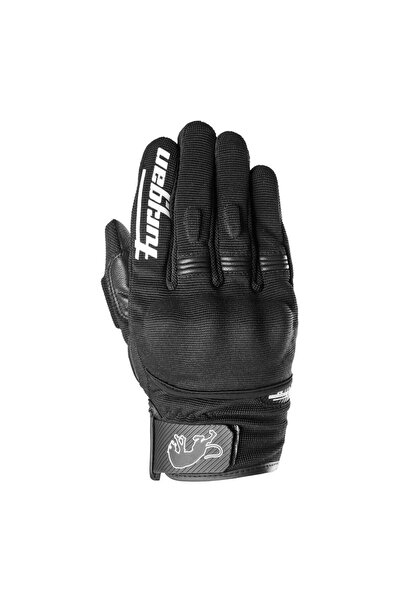 Furygan Jet D3O Evo Yazlık Motosiklet Eldiveni Siyah Beyaz