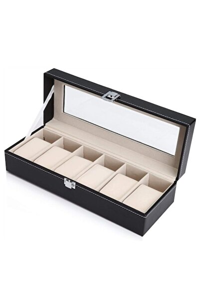 Ronyes Watch Storage Box for 6 Watches