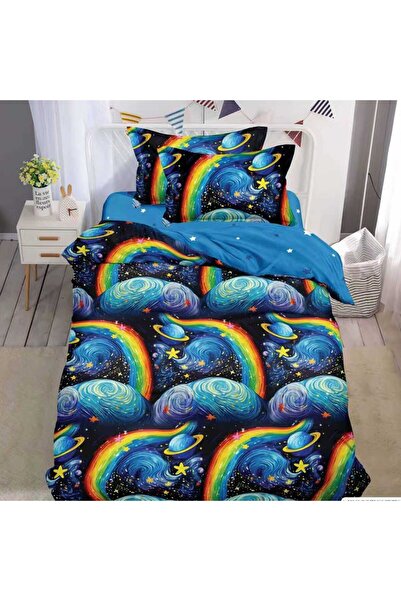 Casa de Vis Bedding set, 1 person, 140 x 200 cm, with elastic, 4 pieces,T60-166