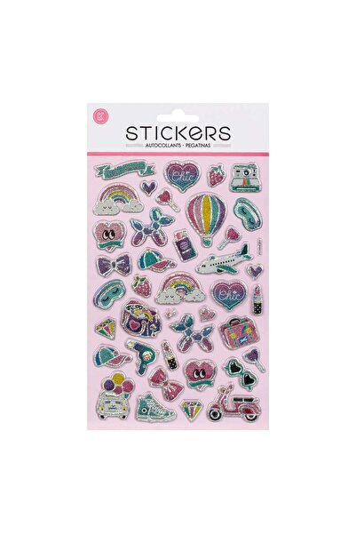 OEM Autocolante Diferite Modele Curcubeu Inimi Vespa - 40buc