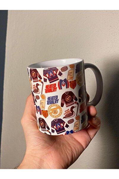 Namgo Heated Rivalry White Collage Mug