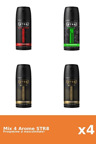 str8 Set 4 Mix STR8: 2x Ahead, 1x FR34K, 1x Red Code