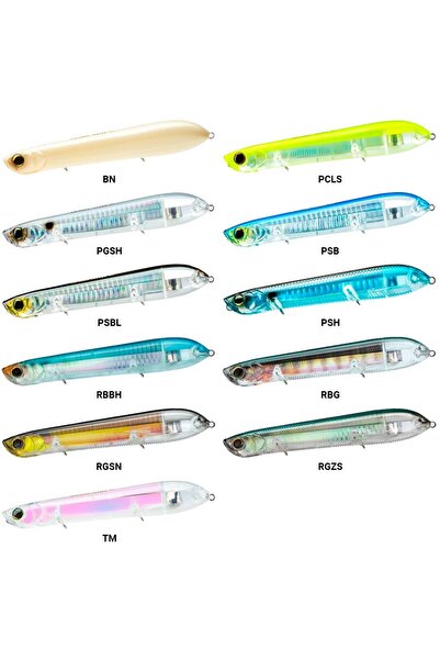 YO-ZURİ Yozuri 3DB Pencil Popper Floating Sert Balık