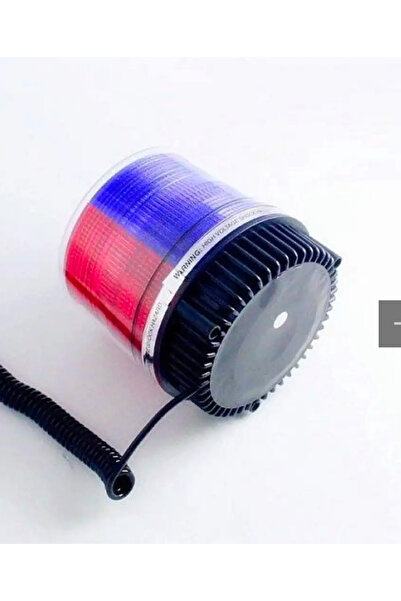 FV-TUNİNG Mıknatıslı Çakar Tepe Lambası kırmızı-mavi