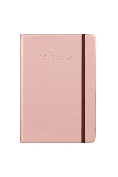 OEM Carnetel Notite A5 Roz Auriu Notebook cu Elastic - 100F