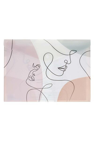 OEM A4 Folder with Staple Abstract Pattern 33x24cm