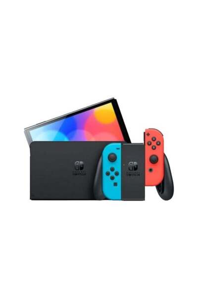 Nintendo Switch OLED Console Red and Blue Model