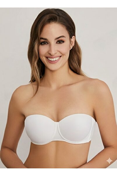 Eros Women's Adele Strapless Double Push-Up Supported Bra Ersk160