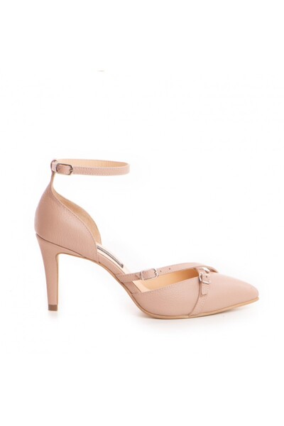 The 5th Element Pantofi stiletto piele naturala Bej Iza