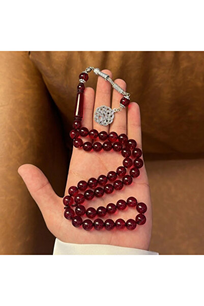 Generic Bakelite rosary, reddish-brown color