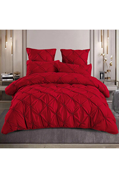 OEM Bed linen with pleats 180x200 for double bed 2 people, 6 pieces, Finet, D...