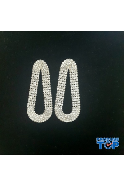 Produse.Top Cercei eleganți din argint cu pietre CW60