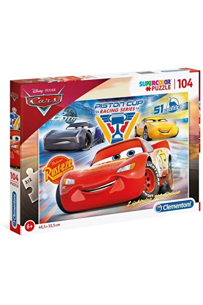 CLEMENTONI , SuperColor, Cars 3 Piston Cup Legends, Puzzle, Pentru băieți, 6+...
