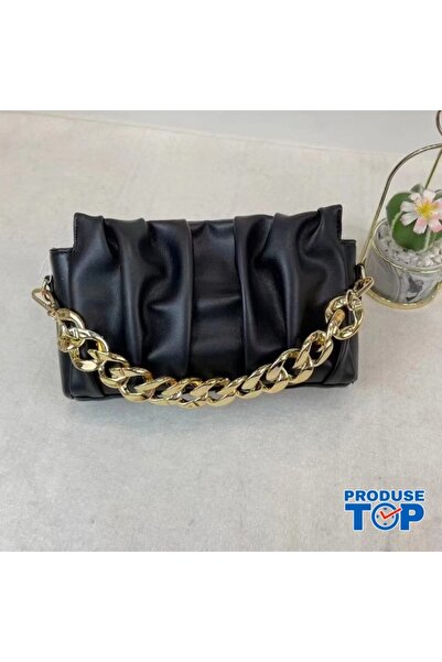 Produse.Top Geantă elegantă de birou din piele ecologică neagră cu mâner din ...