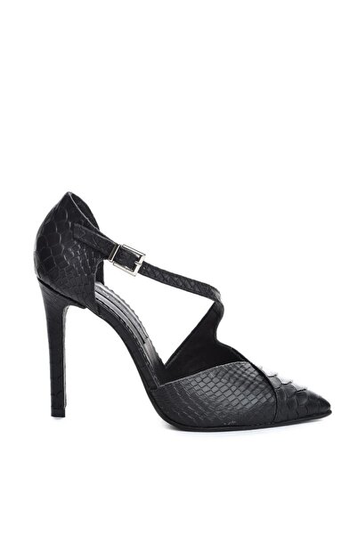The 5th Element Pantofi stiletto piele naturala Negru Paloma