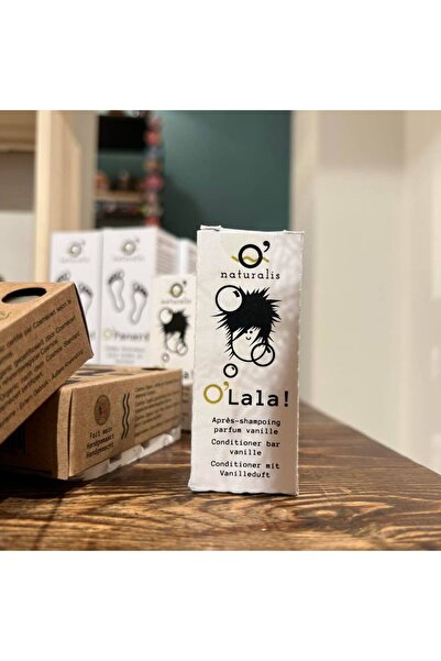O'naturalis O’Lala! Solid Hair Balm with Vanilla for All Hair Types
