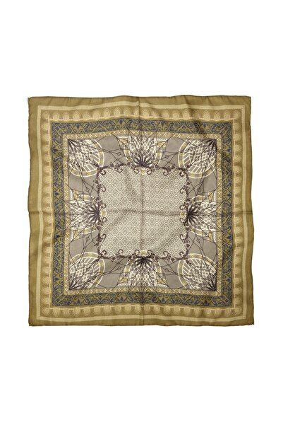 Sultan İpek وشاح/باندانا من القطن والبوليستر بنمط عرقي 60x60 سم