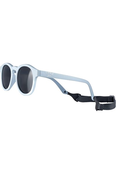 LITTLESHOP نظارات شمسية مرنة من ليتل سول+ بتصميم ثقب المفتاح مع حزام
