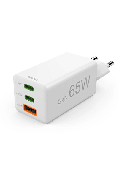 Other Încărcător de perete HAMA 65W PD USB-C USB-A, alb