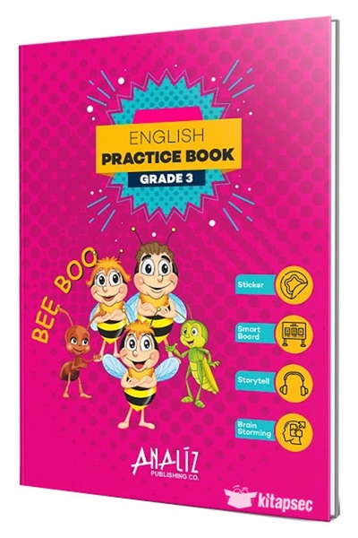 Analiz Yayınları ANALİZ 3.Sınıf Englısh Pratice Book Grade 3