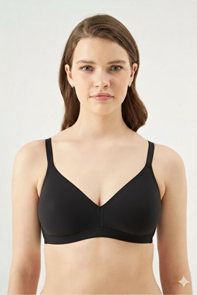 Eros Women's Mayra Cotton Minimizer Wire Free Shaping / Sculpting Bra Ersk350