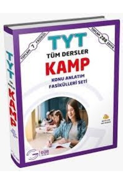 Kapadokya Yayınları Gür Yayınları TYT Tüm Dersler Kamp Konu Anlatım Fasikülle...