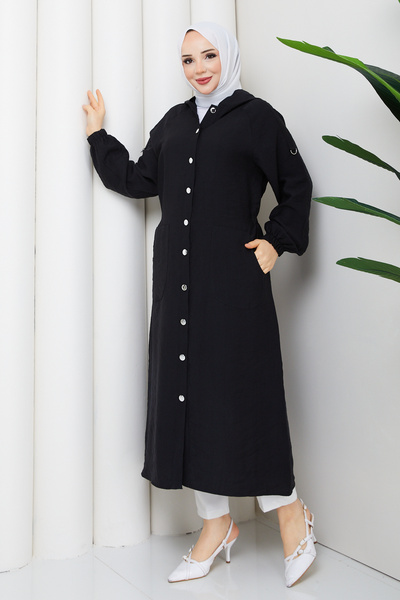 Pamuk Butik Дамска рокля с еластична талия, с открити рамене, без копчета