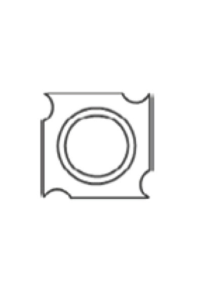 ELBE Αφαιρούμενα και αναστρέψιμα μαχαίρια 18x18x1,95