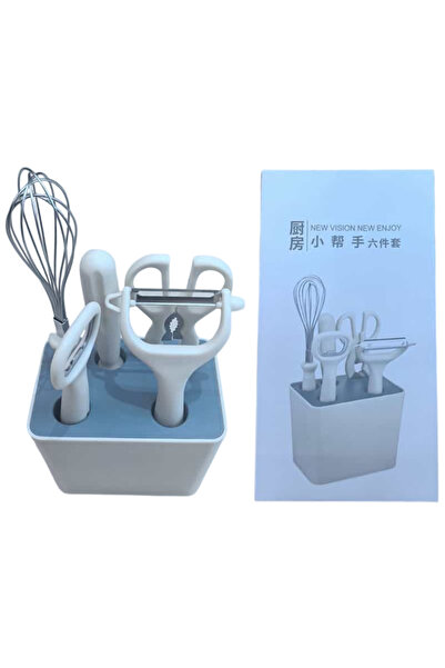 OEM ACCESORII BUCATARIE 6 PCS, FIER+PVC