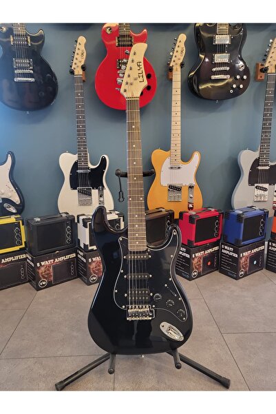 LİLYA ELEKTRO GİTAR HSS + KILIF + PENA