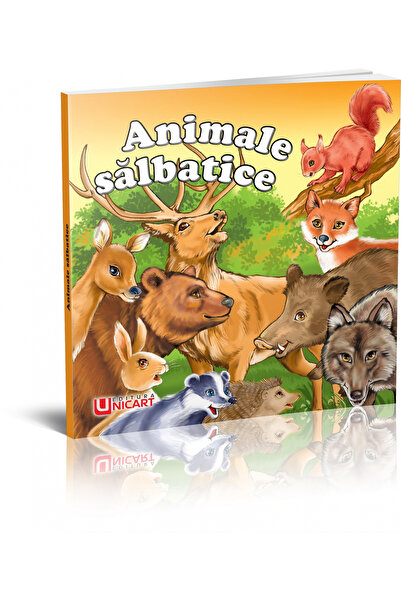 Editura Unicart PLIANT-ANIMALE SALBATICE, 12 pagini