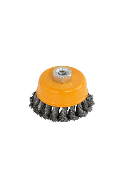 Rotor Wire Cup Brush with Twisted Knots 75 mm M 14