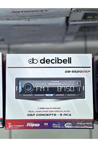 WAAWSTAR DECIBELL DB 5520 DSP DSP CONCEPTS-9RCA OTO TEYP