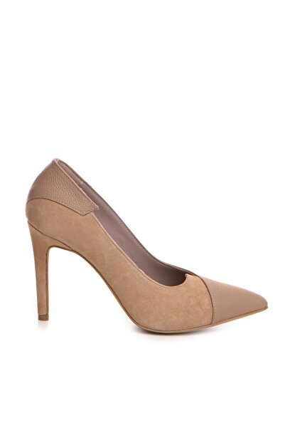 The 5th Element Pantofi stiletto piele naturala Cappuccino Selma