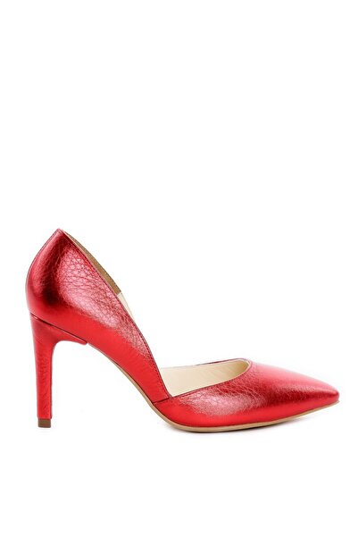 The 5th Element Royal Red genuine leather stiletto shoes