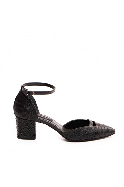 The 5th Element Pantofi cu toc gros piele Negru Adele