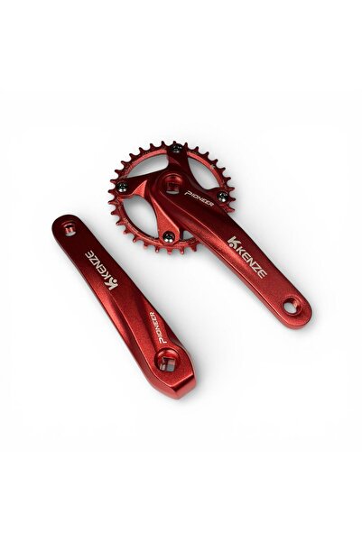 KENZE Mtb Tekli Renkli Aynakol 32T 170mm (Mavi ,Kırmızı ,Rainbow-Oil Slick)