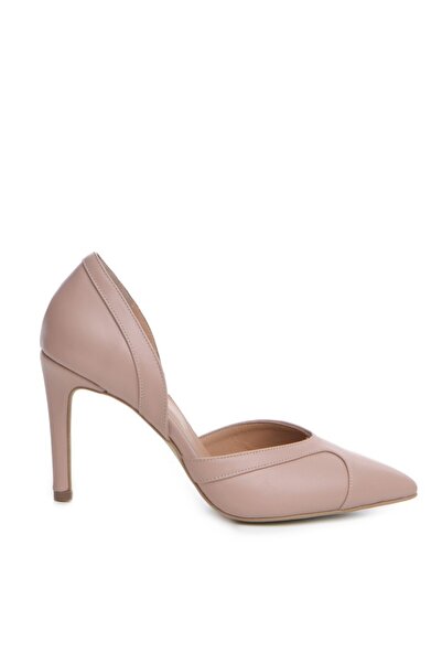 The 5th Element Mia Nude Salmon Natural Leather Stiletto Shoes