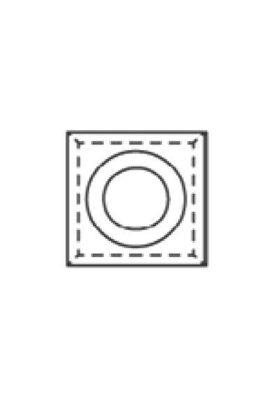 ELBE Αφαιρούμενα και αναστρέψιμα μαχαίρια 14x14x1.2