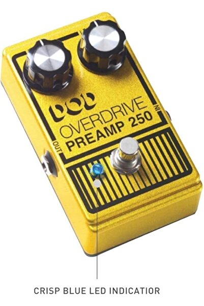 DIGITECH DOD Overdrive Preamp 250 Guitar Effects Pedal