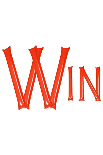 Choice 30 pieces red 30pcs Inflatable Sticks Noise Maker Team Spirit Boom Sti...