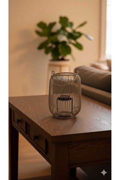 OEM "Minimalist Cage" Decorative Metal Lantern