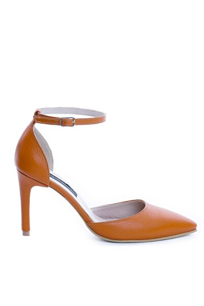 The 5th Element Orange Urban Pumps Genuine Leather Shoes
