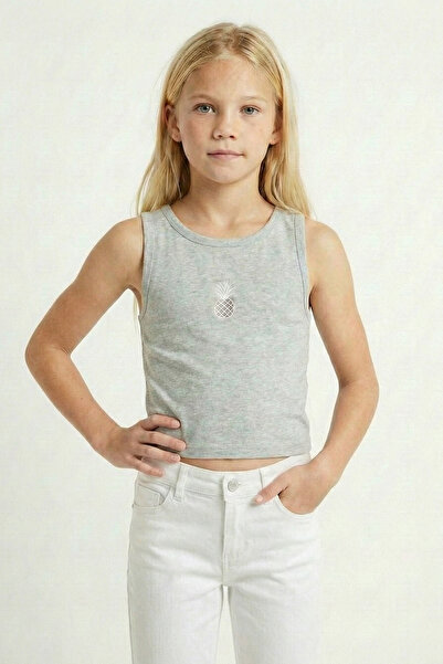 Kyron Girl's Cotton Fabric 2-Piece Crop Set - Different Colors and Patterns