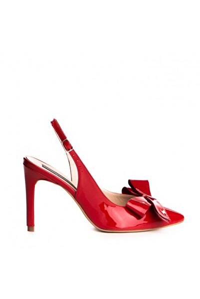 The 5th Element Kate Red genuine leather stiletto shoes