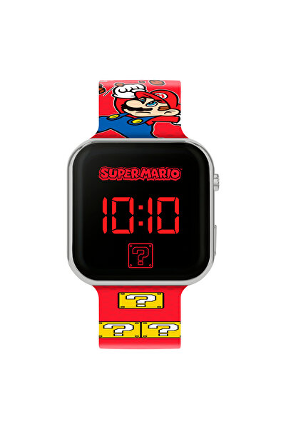 Super mario Nintento Printed Strap LED Watch